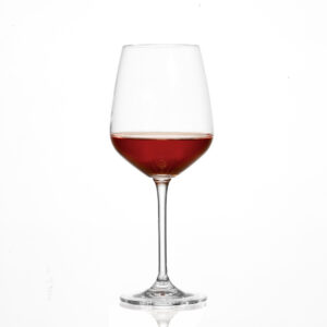 lead free crystal machine blown red wine glass 520ml