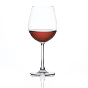 lead free crystal machine blown red wine glass 580ml