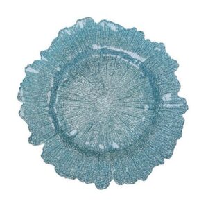 wholesale arjl2098 13" gold beaded glass charger plate event & wedding decor (复制)
