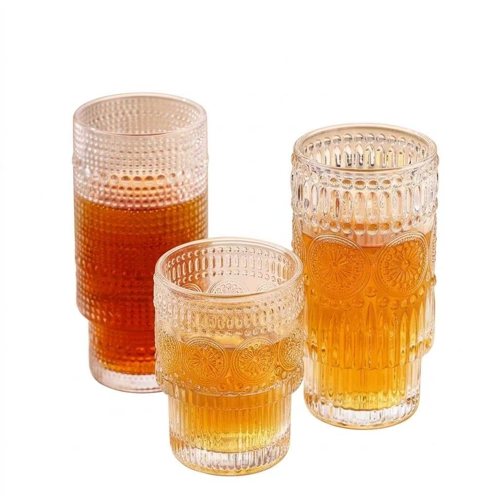 glass tumblers